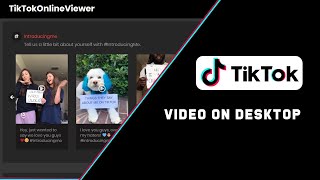 Watch And Download TikTok Videos on Computer [upl. by Elva]