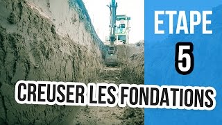 Comment creuser des fondations pour construire  Etape 5 [upl. by Valerye]