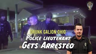 Drunk Galion Ohio Police Lieutenant Gets Arrested [upl. by Ynohtnael]