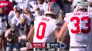 Ohio State vs Penn State 2024  Paul Keels Highlights [upl. by Dorris]