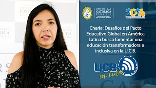 11 11 2024 SUSANA VARGAS PACTO EDUCATIVO GLOBAL [upl. by Yendys]