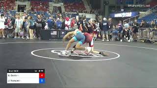 120 Lbs Round Of 32  Braeden Davis Michigan Vs Joshua Vazquez Illinois 7563 [upl. by Ranchod]