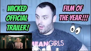 WICKED  OFFICIAL TRAILER REACTION 💚💖  SHANE GRADY [upl. by Atinas]