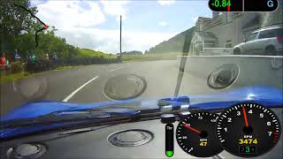 Garron Point hillclimb 2024 T3 VX220 [upl. by Pickford]