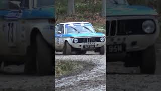 BMW 2002 Rally Action  Classic BMW on the Limit shorts [upl. by Kirk]