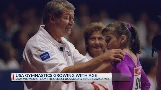 Age no longer a hurdle for Olympic gymnasts [upl. by Husch]