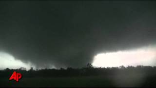 Raw Video Killer Tornado Rakes Joplin Mo [upl. by Nodle]