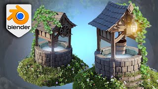 Stylized Environments with Blender 4 Geometry Nodes [upl. by Eckardt]