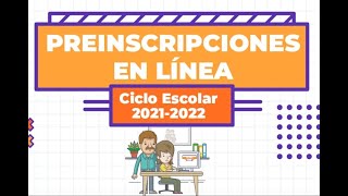 Tutorial preinscripciones en línea 20212022 [upl. by Arral]