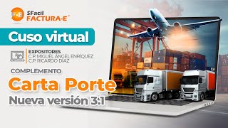 Curso virtual Nuevo complemento Carta Porte 31 [upl. by Stanton]