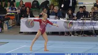 Alice DAmato Floor TFAA 2019 Jesolo [upl. by Maren]