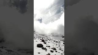 Cielo Espectacular en el Chimborazo volcano ecuador chimborazo hiking travel asmr youtube [upl. by Dilly]