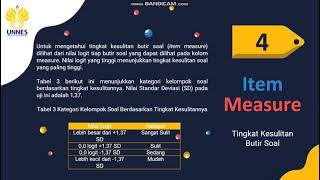 CARA MEMBACA DATA HASIL ANALISIS RASCH MODEL  INTERPRETASI DATA OUTPUT RASCH MODEL [upl. by Smitty]