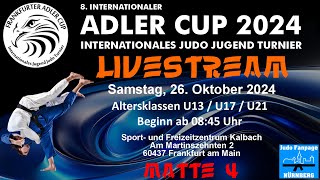 Matte 4  8 Internationaler Adler Cup 2024  261024  FrankfurtMain  Judo Fanpage Nürnberg [upl. by Zosema]