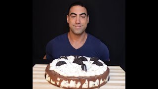 OREO CHEESECAKE MUKBANG  ASMR [upl. by Gardy299]