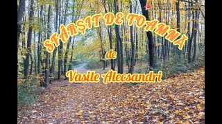 Sfârșit de toamnă pastel de VASILE ALECSANDRI [upl. by Ab]