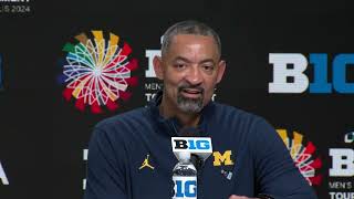 Juwan Howard responds to criticism questions about his future after Michigan season ends [upl. by Kieffer]