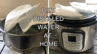 DIY DISTILLED WATER AT HOME [upl. by Tergram]