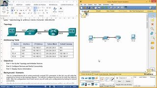 6512 Lab  Building a Switch and Router Network [upl. by Mercier]