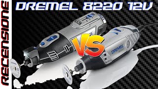 Meglio batteria o filo RECENSIONE Dremel 8220 cordless litio 12V [upl. by Dannel]