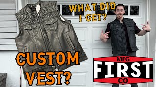 The BEST Custom Made Leather Vest [upl. by Ainolopa649]