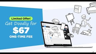 Doodly Review 2022 Lifetime offer in 67 Best Whiteboard animation Software and Video Creator [upl. by Zenobia]