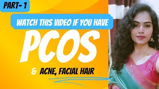 watch this video if you have PCOSamp Acne facial hairyoutubeshortspcospcodshortsdrbhagyashreej [upl. by Ahsitan]