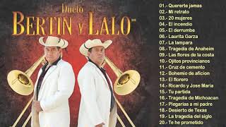 Bertin y Lalo  Serie de Oro  20 Exitos  Disco Completo  Descargar [upl. by Norven215]