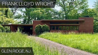 Frank Lloyd Wright House in The Suburbs of New York City  FLW Home Tour in Glen Ridge New Jersey [upl. by Raffaello843]