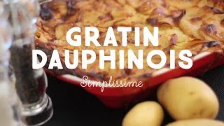 Gratin dauphinois simplissime  CuisineAZ [upl. by Eita]