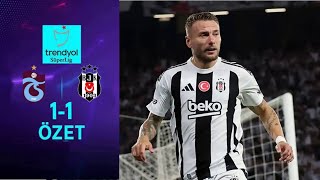 Trabzonspor  Beşiktaş 11 MAÇ ÖZETİ  Süper Lig  202425 [upl. by Arem]