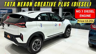 New Tata Nexon Creative Plus Diesel ❤️ 2024 Review Price Features  Tata Nexon  nitin ghule [upl. by Popelka]