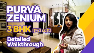 NEW 3BHK Smart Homes by Purva Zenium in Hosahalli  Price amp Availability 🤙 9886890004 purvazenium [upl. by Chuipek571]