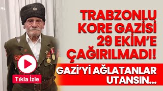 Trabzonda Kore Gazisi etkinliklere çağırılmadı Daha kaç yıl görecek [upl. by Ardiek]