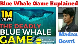 Blue Whale Game Explained 😱  Madan Gowri  Tamil  MG [upl. by Nare]