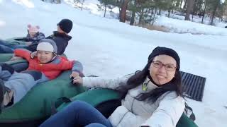 Fun Tubing at Flagstaff Snow Park snow flagstaff arizona [upl. by Mcculloch]