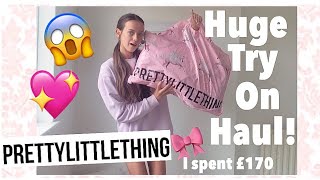 HUGE AUTUMN PRETTY LITTLE THING TRY ON HAUL  I SPENT £170🎀🌸 [upl. by Wynn]