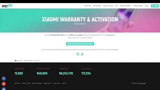 XIAOMI Warranty Status  IMEI Checker for XIAOMI  How to Check XIAOMI Activation Status [upl. by Xad]