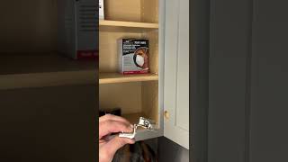 Fix your cabinet Hinge restrictor clip install shorts [upl. by Einafets]