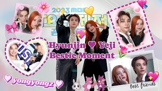 KEDIT Yongyongz 용용즈  Stray Kids Hyunjin x ITZY Yeji Bestie Moments 💞 [upl. by Ezequiel]