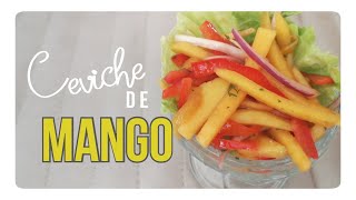 Ceviche de MANGO [upl. by Georgetta]