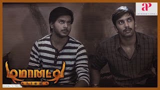 Demonte Colony Thriller Scene  Arulnithi and friends see themselves in TV  Sananth  Ramesh Thilak [upl. by Glaudia]