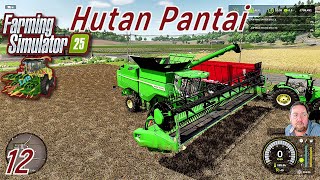 LS 25 Hutan Pantai  12 Rabs ist fertig gleich zum Nachbar Feld Weizen dreschen [upl. by Novi]