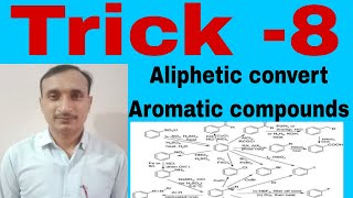 Trick 8Aliphetic convert to Aromatic compounds By Malik sir [upl. by Drofyar]