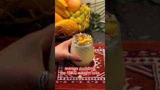 High Protein Mango Chia pudding youtubeshorts mangodrink [upl. by Airtap352]