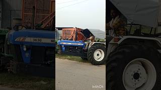 New Holland Plus Tractor top fitting shorts shortsfeed youtubeshorts shortvideos tractor [upl. by Leirad]