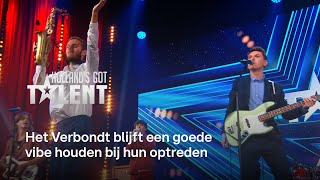 Het Verbondt geeft een FEELGOOD performance met nummer ‘Berichten van Mij’  Hollands Got Talent [upl. by Eintruoc]