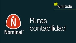 Nóminai®  Amarrarse a contabilidad rutas de contabilidad [upl. by Inoy]