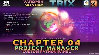 VMT 026  HOUDINI  Python Project Manager Series Chapter 04 [upl. by Eceinal221]