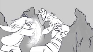 Chara vs Asriel Animatic [upl. by Chladek]